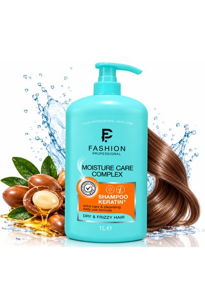 Generic Brand Επαγγελματικό Ενυδατικό Σαμπουάν με Κερατίνη και Έλαιο Αργκάν, 1L