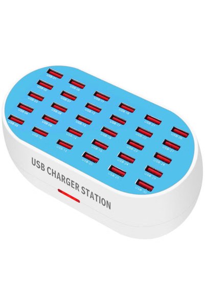 Generic Multi-Port 30 USB Charger – 160W 30A Charging Station with Smart Dete...