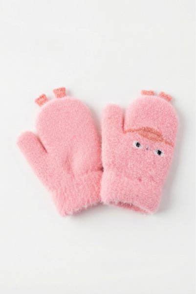 PIECE SIGNATURE Children's / Baby's Soft Knitted Winter Gloves with Cute Anim...