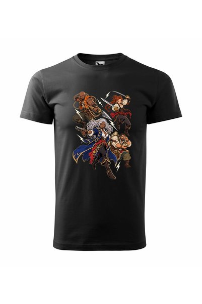 Malfini Tricou personalizat "One Piece – Piratii #3", Negru, Barbat, Bumbac 1...