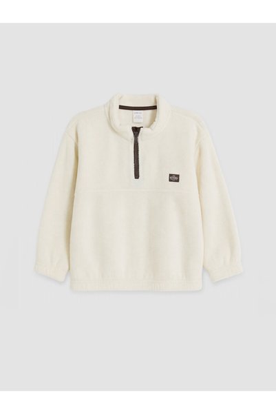 LC Waikiki Uzg Store's Dik Roba Collar Boys' Fleece Sweatshirt for Style Enth...