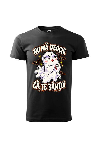 Malfini Tricou personalizat "Nu ma deochi", Negru, Barbat, Bumbac 100%,