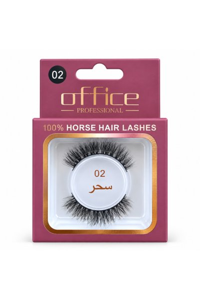 Office1 رموش مكتبية 100% من شعر الخيل - ماجيك 02