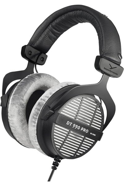 Beyerdynamic Dt 990 Pro Over-Ear Studio Monitor Headphones - Open-Back Stereo...