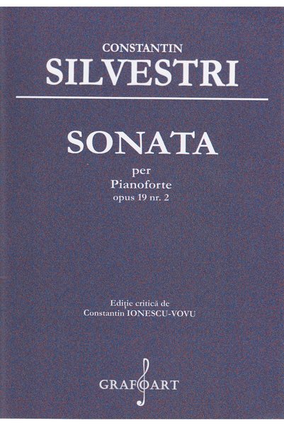 GRAFOART Sonata per Pianoforte opus 19 nr.2 - Constantin Silvestri