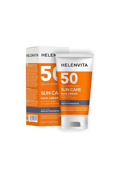 HELENVITA واقي شمس هيلينفيتا SPF50 للوجه والرقبة 50 مل