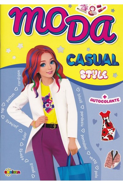 Dorinta Moda. Casual Style cu autocolante