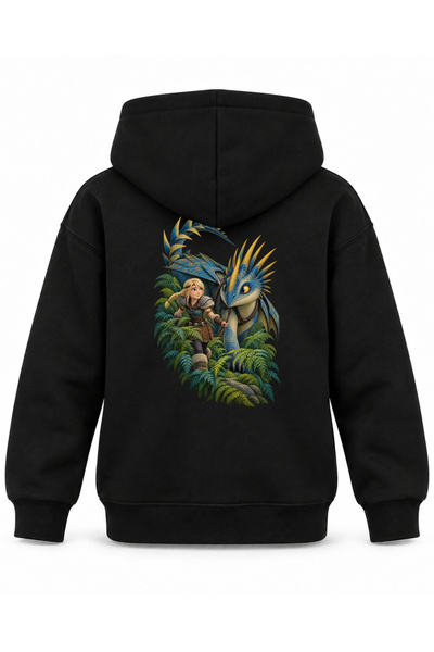 SVART WEAR How to Train Your Dragon How to Train Your Dragon Printed Black Ki...