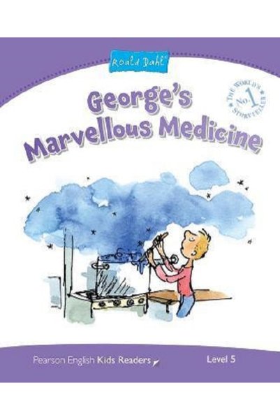 Pearson George's Marvellous Medicine Cărți pentru copii Nivelul 5 - Andy Hopkins