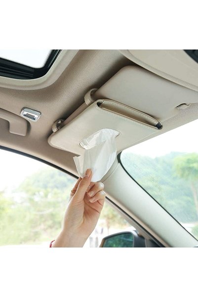 DETACHI Car Tissue Holder, Sun Visor Napkin Holder, Car Visor Tissue Holder, ...