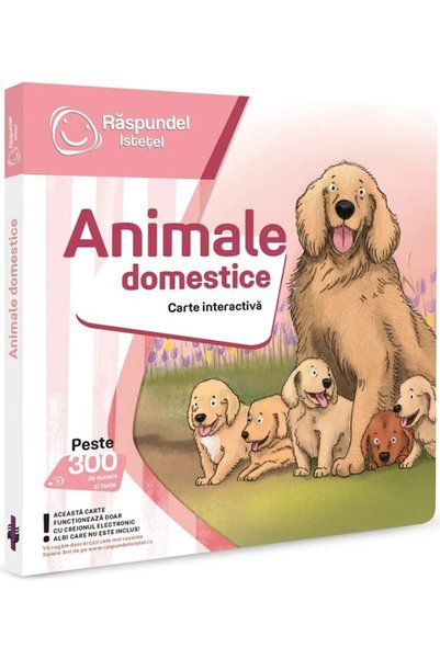 Albi Carte interactiva: Raspundel Istetel. Animale domestice