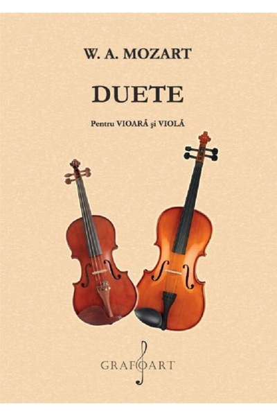 GRAFOART Duete pentru vioara si viola - W.A. Mozart