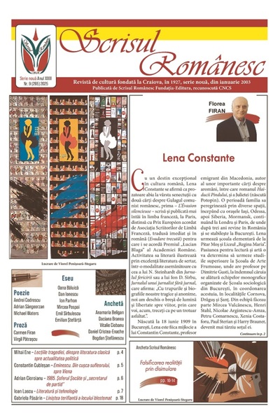 SCRISUL ROMANESC Revista Nr.9 din 2025