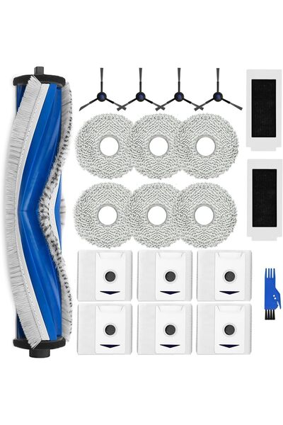 XICEN مجموعة ملحقات لـ Ecovacs Deebot T30 Pro Omni / T30 Omni، 6 أكياس غبار م...