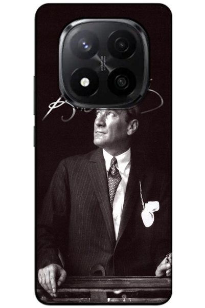 Zebana Redmi Note 15 Pro 4g Compatible Case Mustafa Kemal Atatürk Silicone Ca...