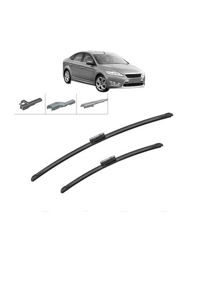 Bosch Set of 2 Wiper Blades FORD MONDEO IV Saloon (BA7) 2007-2015, windscreen...