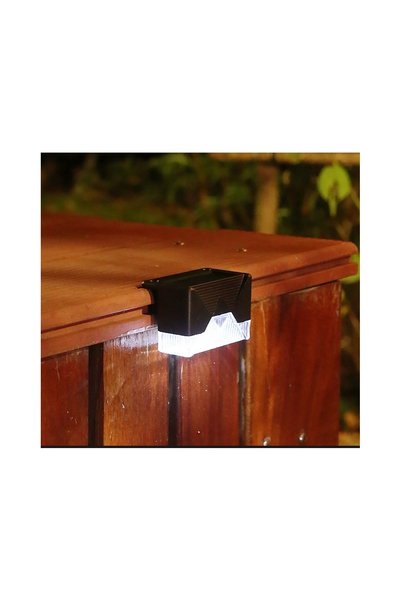 OEM Aplică Solară LED, Senzor de Lumină, IP65, Lumină Alb Rece, 7.9 x 5 cm