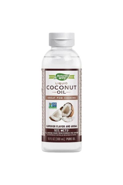 Nature's Way Natures Way Ulei de cocos lichid 93% MCT-uri, 300 ml Supliment a...