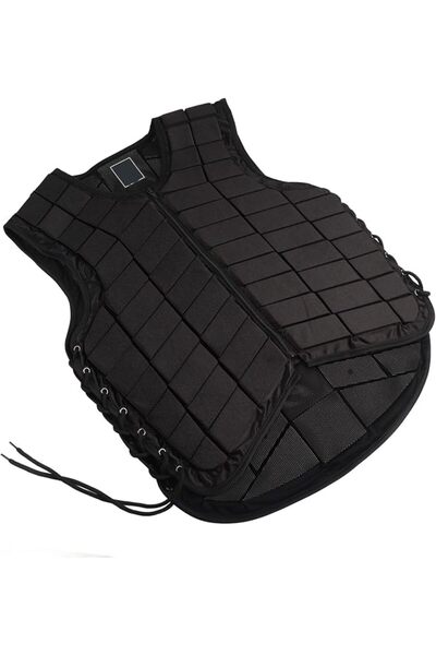 GENERAL Horse Riding Vest, Extended Tailbone Padding High-Density Foam Shock ...