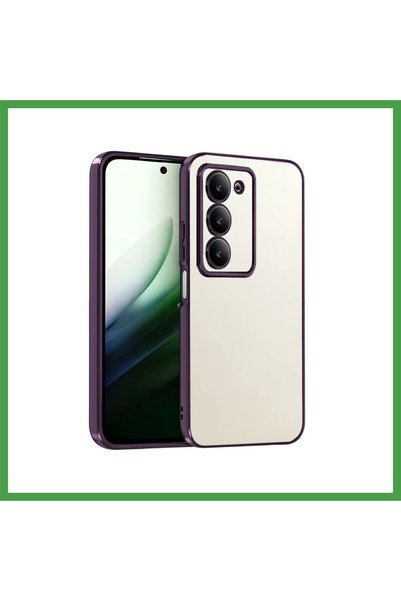Generic Brand عدسة سيليكون متوافقة مع Redmi 15 4G - أرجواني SOI