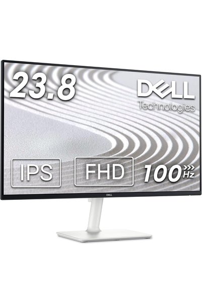 Dell S2425H 24 Inch Full HD (1920x1080) Monitor | 100Hz, IPS, 4ms, 99% sRGB, ...