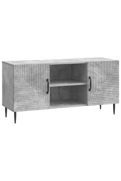 Generic Brand vidaXL Cabinet TV Gri Beton 102 x 34,5 x 50 cm Lemn prelucrat