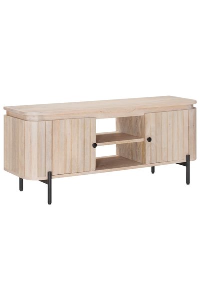 vidaxl Cabinet TV cu raft cu depozitare cu ușă 105 x 30 x 45 cm