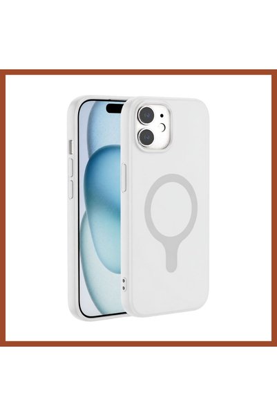Generic Brand Joko iPhone 11 Z Silicone Magsafe Cover - White Pro
