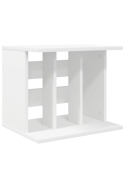 vidaxl Depozitare Vinil Alb 42 x 33 x 36 cm Lemn prelucrat