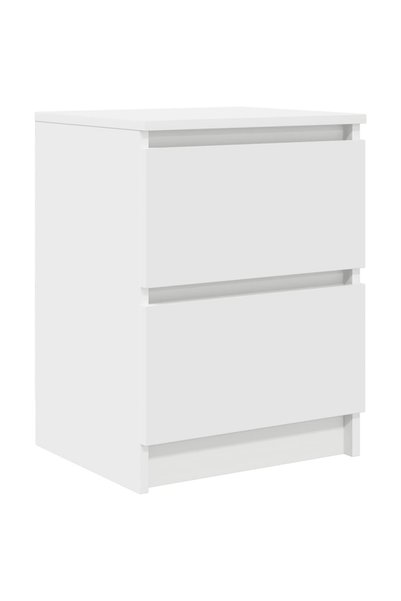 Generic Brand vidaXL Dulap TV alb 40x35x54 cm lemn prelucrat