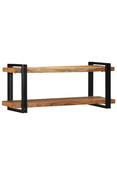 vidaxl Raft de perete 110x33x45 cm din lemn masiv de salcâm