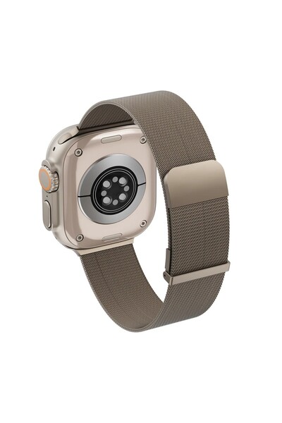 WIWU For Apple Watch Wuyu Wb302 Magflex Magnetic Metal Mesh Watch Band with S...