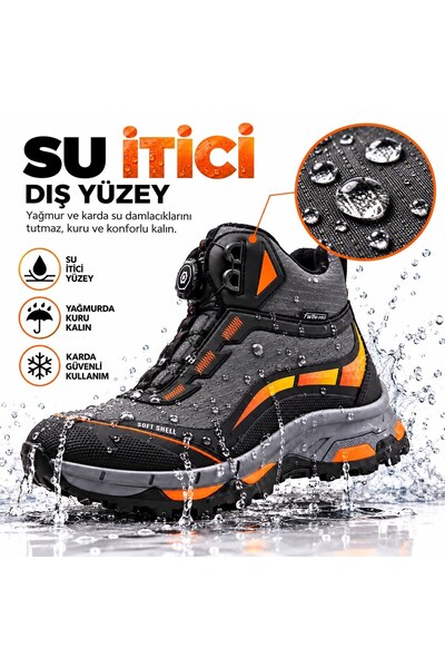 Look Life Twin-Pro Otomatik Tokalı Su İtici ÖzellikliKaymaz Taban Outdoor Tre...