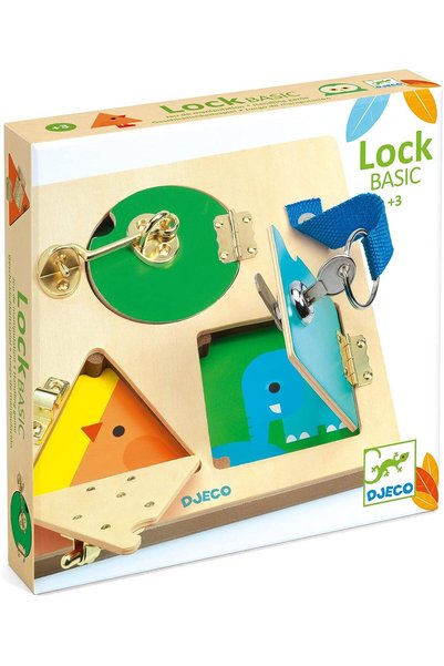 Generic Lock Basic Wooden Puzzle