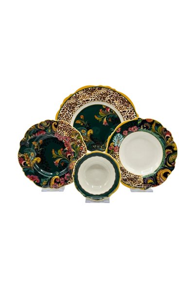 Lucky Art Lioran Bone 16 Parça Yemek Takımı
