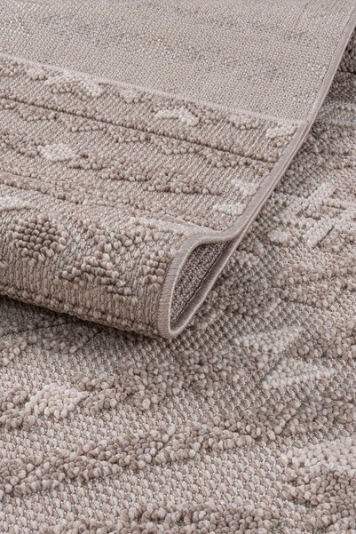 The HEREQE Bonnie Koleksiyonu Bukle Halı Sisal Halı Loop Halı Mutfak Halısı S...