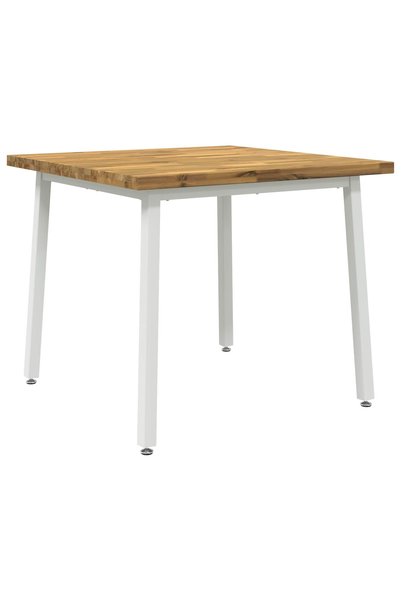 vidaxl Masă de dining pătrată 90 x 90 x 75 cm Lemn Solid de Acacia