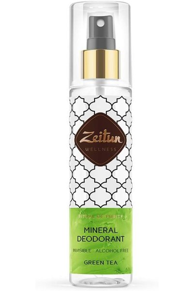 Zeitun Wellness Natural Crystal Deodorant Spray | Ritual of Purity | Alcohol-...