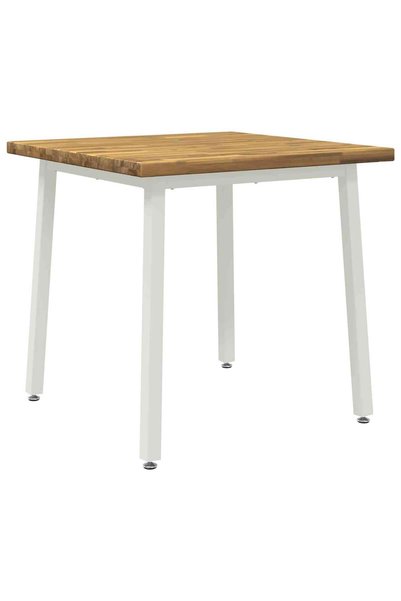 vidaxl Masă de dining pătrată 70 x 70 x 75 cm Lemn Solid de Acacia