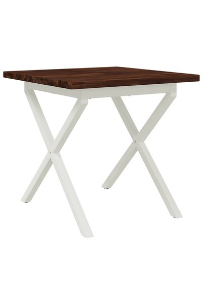 vidaxl Masă de dining pătrată 80 x 80 x 75 cm Lemn Solid de Acacia