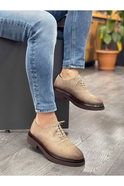 MOR KUNDURA Genuine Nubuck Leather Daily Use Men's Shoes Mrg246