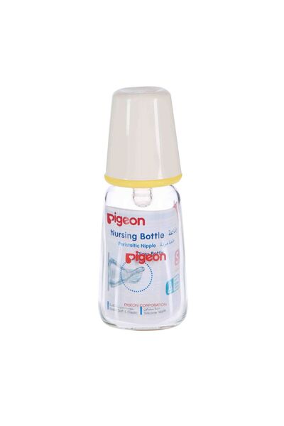 Pigeon زجاجة رضاعة زجاجية مقاس 4 سعة 120 مل