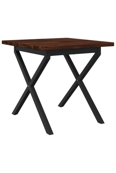 vidaxl Masă de dining pătrată 80 x 80 x 75 cm Lemn Solid de Acacia