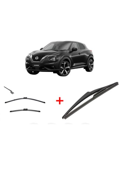 VALEO Set of 3 wiper blades NISSAN JUKE (F16_) 2019, windscreen and rear wind...