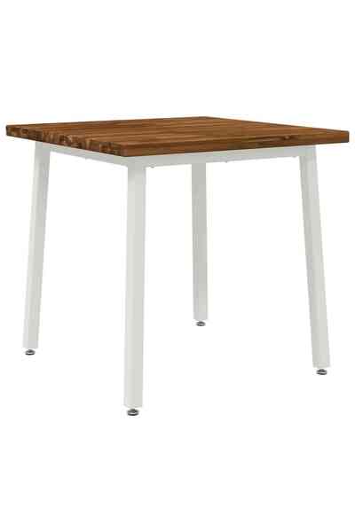 vidaxl Masă de dining pătrată 60 x 55 x 75 cm Lemn Solid de Acacia