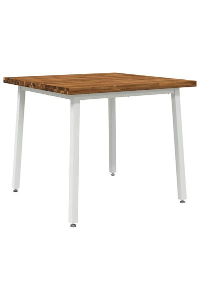vidaxl Masă de dining pătrată 90 x 90 x 75 cm Lemn Solid de Acacia