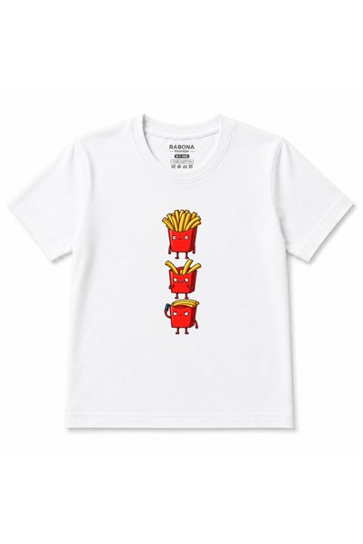 Rabona Fashion Trio de cartofi prăjiți pentru stări de spirit – Tricou grafic...