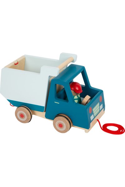 Small Foot Jucarie de tras din lemn - camion basculant