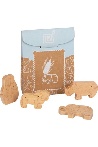 Small Foot Fresh wooden animal shaped biscuits