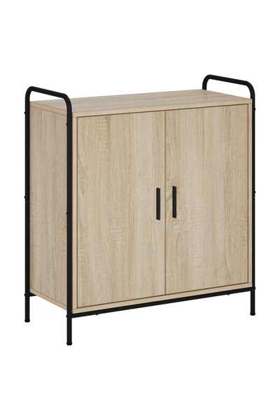 vidaxl Bufet Stejar Sonoma 97 x 33 x 81 cm Lemn prelucrat